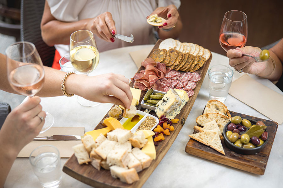 The Winery cheeseboard